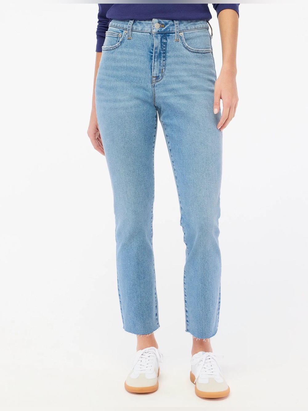 J.Crew Essential Straight Raw Hem